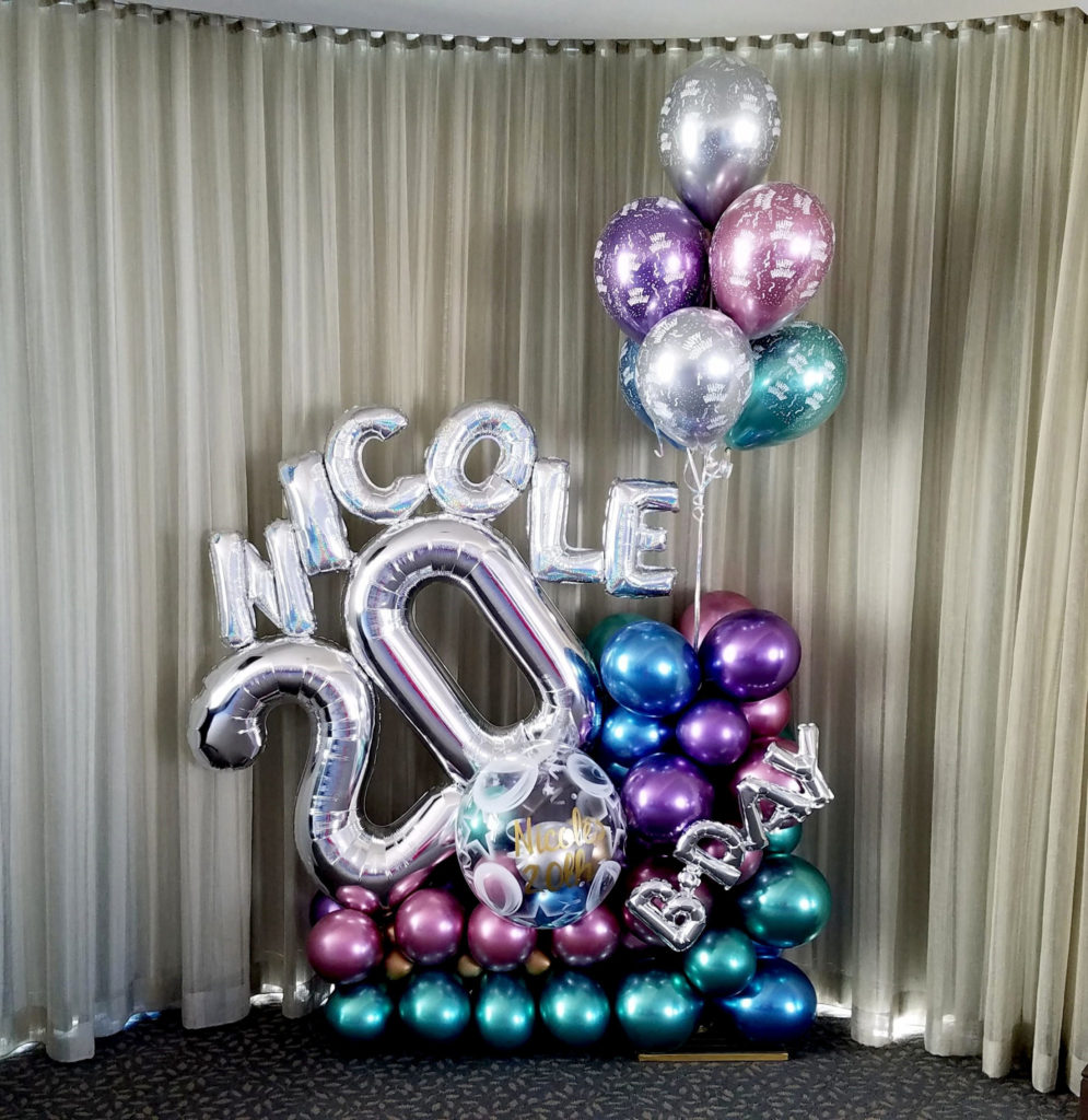 Birthday Balloons Balloons By Design   20th Birthday Party Decorators Near Me 995x1024 